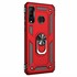 Huawei P40 Lite E CaseUp Magnetic Ring Holder Kılıf Kırmızı 2